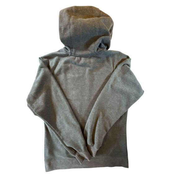 The North Face Women’s Large Gray Hoodie Pullover Sweatshirt Pink Logo Casual - Picture 9 of 16